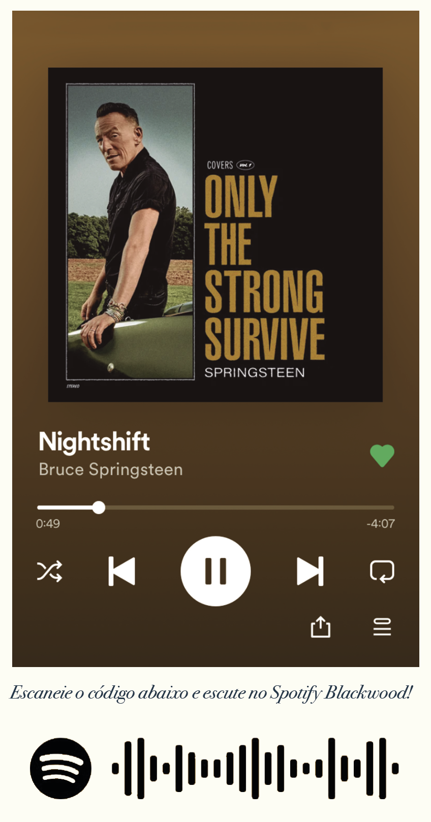 Nightshift Bruce Springsteen